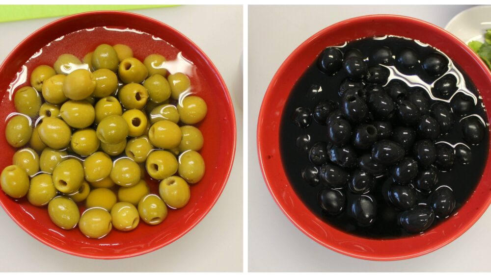 زیتون سبز بخریم یا زیتون سیاه؟ 1 زیتون سبز بخریم یا زیتون سیاه؟