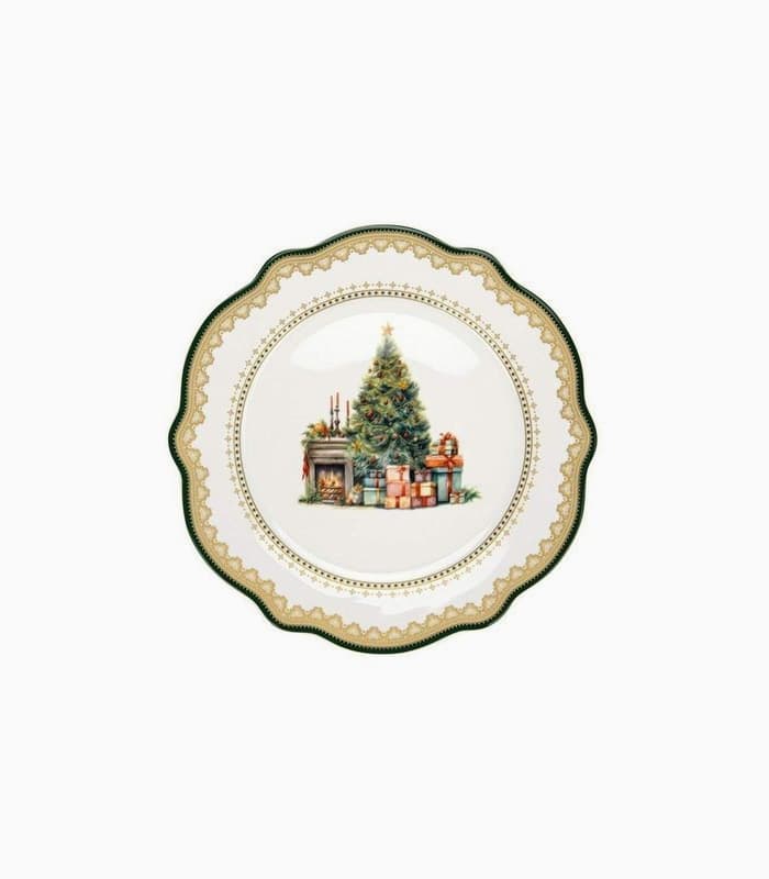 christmas-eve-plate-20-cm.jpeg Christmas Eve plate 20 cm - Image 1
