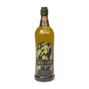 بطری یک لیتری روغن زیتون فرابکر اکسترا ویرجین مسعود طرح جدید