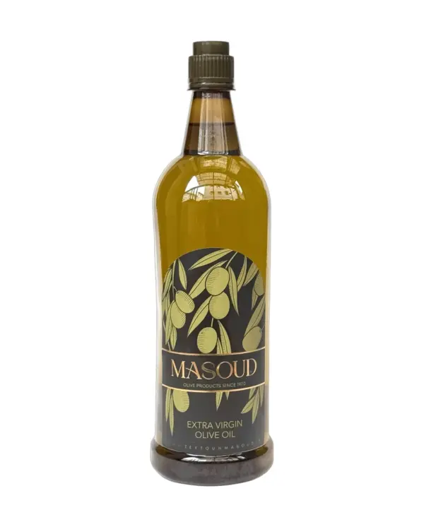 بطری یک لیتری روغن زیتون فرابکر اکسترا ویرجین مسعود طرح جدید