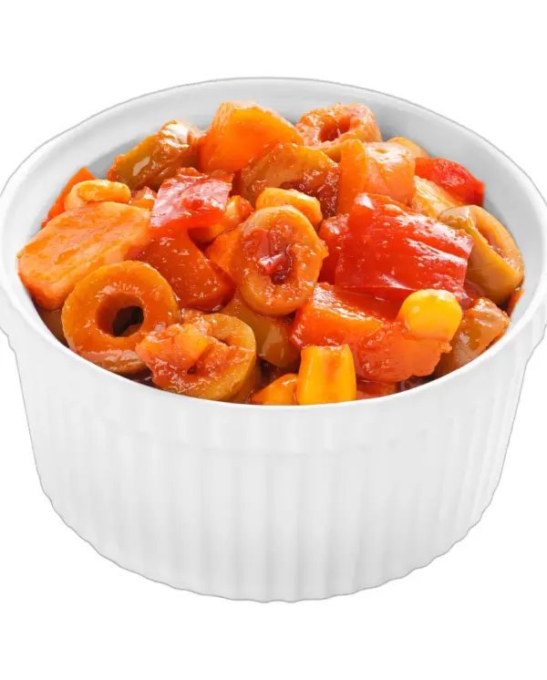 دسر یونانی (سالاد زیتون و سبزیجات معطر)