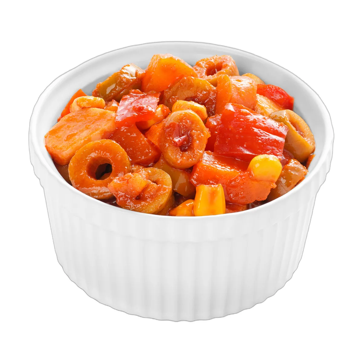 mixed-olive-salad دسر یونانی (سالاد زیتون و سبزیجات معطر) - تصویر 1