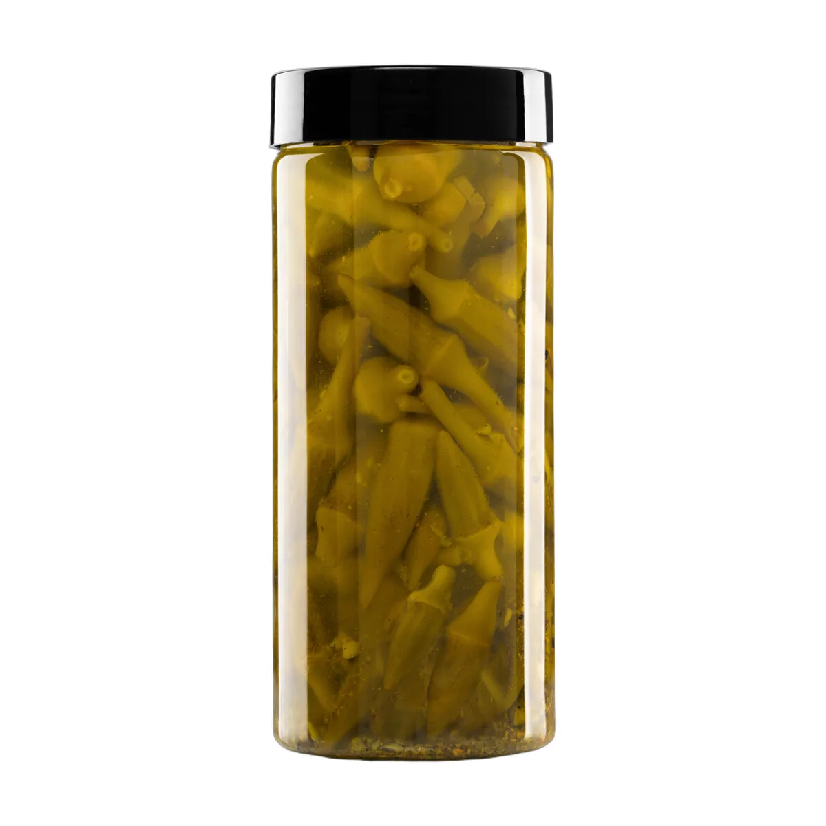 shallot-pepper-pickle-pet-2 ترشی بامیه محلی (ظرف پت) - تصویر 1