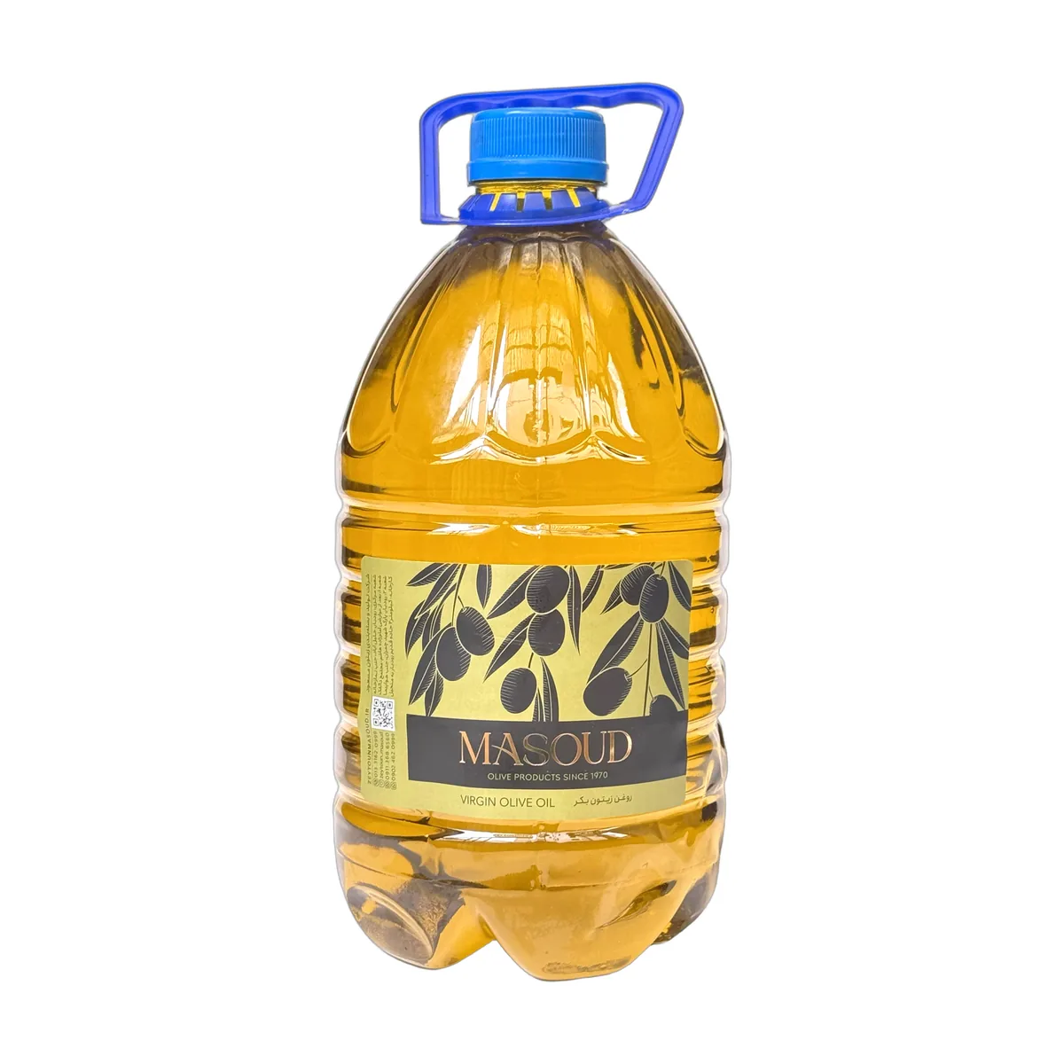 روغن زیتون با بو (3.5 لیتر) روغن زیتون با بو بکر اصل رودبار در گالن ۳.۵ لیتری - زیتون مسعود